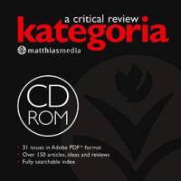Kategoria - Kirsten Birkett (Ed.) - CD-Rom
