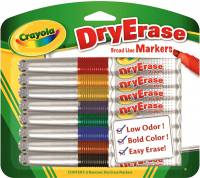 Crayola Whiteboard Markers (Crayola Dry Erase Markers) - 8 pack in 8 Colours - Limited Stock Available