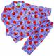 Children's Flannelette Pyjamas (100% Cotton) - Sesame Street - Elmo (Hearts & Flowers) Pyjamas - Size 3 - Purple - Sold Out