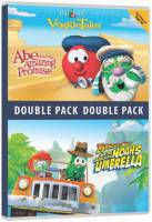 VeggieTales DVD - Veggie Tales Double Pack: Abe and the Amazing Promise / Minnestoa Cuke and the Search for Noah's Umbrella - DVD - Limited Stock - Out of Print