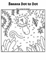 Who Loves Dot to Dot - Free Dot to Dot to Download - Banana Dot to Dot