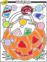 Jack O Lantern Colouring Pages