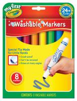 Crayola My First Washable Markers - 8 Washable Round Nib Markers