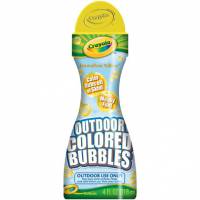 Crayola Outdoor Coloured Bubbles - Unmellow Yellow - Limited Stock Available