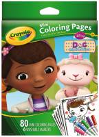 Crayola Mini Colouring Pages - Disney Doc McStuffins - Sold Out