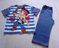 Boy's 100% Cotton Spring/Autumn Pyjamas - Disney Jake and the Neverland Pirates Pyjamas - Size 5 - Blue - Limited Stock