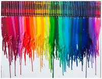 How to Make Melted Crayon Art