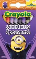 Crayola Crayons - Minions - Gone Batty (Limited Edition) - 8 pack - Limited Stock Available