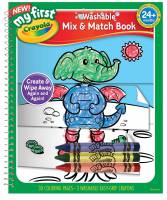 Crayola My First Mix & Match Colouring Book with Crayons - Limited Stock 6 Available