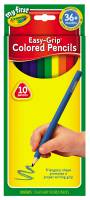 Crayola My First Coloured Pencils (Crayola My First Colored Pencils) - 10 Jumbo Triangular Coloured Pencils