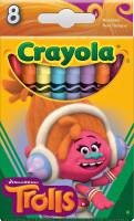 Trolls 8ct Crayon Pk -DJ - Limited Stock Available