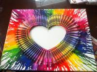 How to Make a Valentine's Day Melted Crayon Art Masterpiece