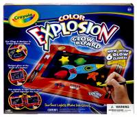 Crayola Colour Explosion (Color Explosion) - Glow Board with Glow Clings - Limited Stock 6 Available