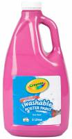 Crayola Washable Poster Paint - Magenta (2 Litre Bottle)