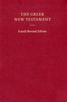 Ancient Greek Bible - Ancient Greek Helps UBS 4th Edition New Testament - Red, Paperback - Out of Print