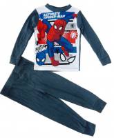Boy's 100% Cotton Spring/Autumn Pyjamas - Spiderman Pyjamas - Size 3 - Grey - Limited Stock