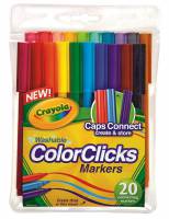 Crayola Colour Clicks Markers - 20 pack - (Color Clicks Markers) - Limited Stock 6 Available