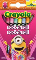 Crayola Crayons - Minions - Rock & Roll (Limited Edition) - 8 pack - Sold Out