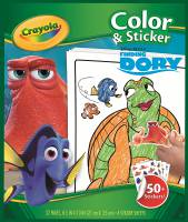 Crayola Colouring & Sticker Books - Finding Dory