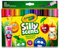 Crayola Silly Scents Chisel Tip Markers - 12 pack