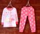 Girl's 100% Cotton Spring/Autumn Pyjamas - Peppa Pig Tea Party Pyjamas - Size 5 - Pink - Limited Stock