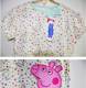 Girl's Spring/Autumn Pyjamas - Peppa Pig Nightie - Size 3 - White - Limited Stock