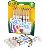 Crayola Washable Tri Colour Markers (Tri Color Markers) - 5 pack - Sold Out