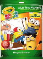 Crayola Colour Wonder (Color Wonder) - Minions - Limited Stock Available