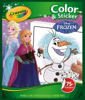 Crayola Colouring & Sticker Books - Disney Frozen - Limited Stock Available