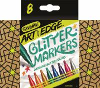 Crayola Art with Edge Markers - Glitter Markers - 8 pack - Limited Stock Available