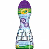 Crayola Outdoor Coloured Bubbles - Purple Pizzazz - Limited Stock Available