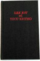 African Bible - Dinka Bor New Testament - LEK JOT DE YECU KRITHO  (Sudan South NT) - Out of Print