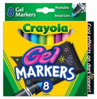 Crayola Digital Light Designer Gel Markers Refill Pack - 8 Washable Gel Markers - Sold Out