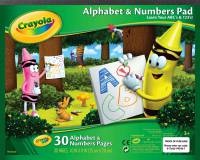 Crayola Paper - Alphabet & Numbers Pad - Limited Stock Available