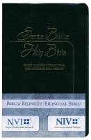 Spanish Bible - Spanish/English Bible - Nueva Version Internacional / New International Version (NVI/NIV) - Black, Imitation Leather