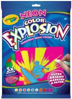 Crayola Neon Colour Explosion (Color Explosion) Markers & Paper - Limited Stock 5 Available