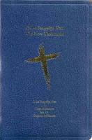 Samoan Bible - Samoan/English New Testament - Blue, Imitation Leather