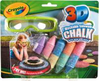 Crayola Sidewalk Chalk - Crayola 3D Sidewalk Chalk - Limited Stock Available