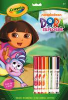 Crayola Dora the Explorer Colouring & Activity Book with Markers - Limited Stock 4 Available
