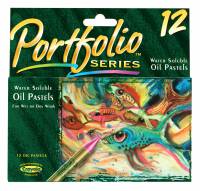 Crayola Portfolio Series - 12 Water Soluble Oil Pastels - Sold Out
