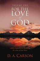 Devotional Book - For the Love of God - Volume 1 - D.A. Carson - Paperback