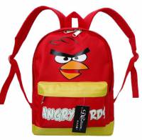 Angry Bird's Backpack - Red Backpack - Red Bird Bag - Limited Stock