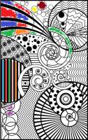 Spiral Colouring Pages