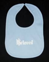 Beloved Blue Organic Cotton Bib 