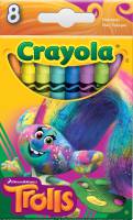 Trolls 8ct Crayon Pk - Harper - Limited Stock Available