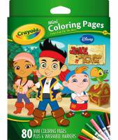 Crayola Mini Colouring Pages - Disney Jake and the Neverland Pirates - Sold Out