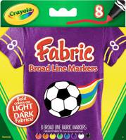 Crayola Fabric Markers - 8 pack - Sold Out