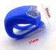 Beetle Silicone LED Front Bicycle (Bike) Light (White Light) - Blue - Special Order