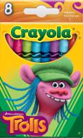 Trolls 8ct Crayon Pk - Cooper - Limited Stock Available