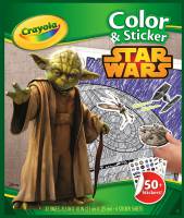 Crayola Colouring & Sticker Books - Star Wars - Limited Stock Available